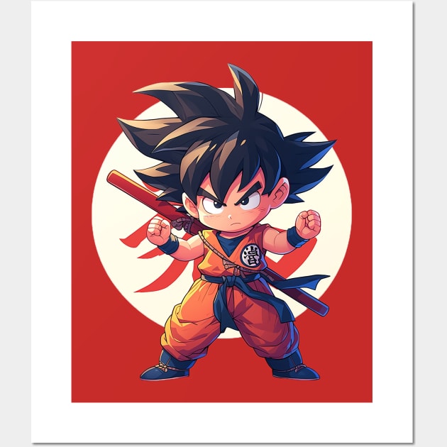 goku Wall Art by peterdoraki